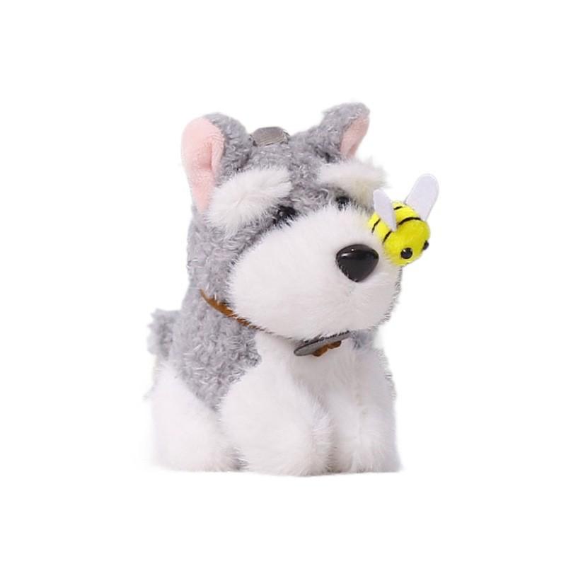 Plush Dog Keychain With Pp Cotton Filling For Cute Animal Bag Charm Decor