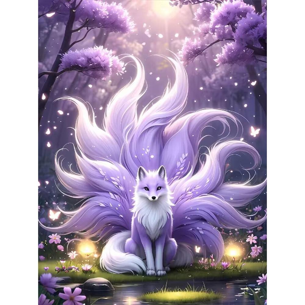 Фэнтези Животное Лиса Алмазная Живопись Вышивка 5D DIY Новое Поступление Стразы Картина Мозаика Наборы для Вышивания Крестом Ручной Работы Детский Подарок