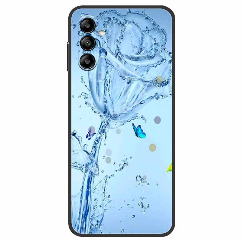 For Samsung Galaxy A14 4G 5G Case Luxury TPU Soft Silicone Back Cover Phone Cases for Samsung A15 4G 5G SM-A145 Protective funda