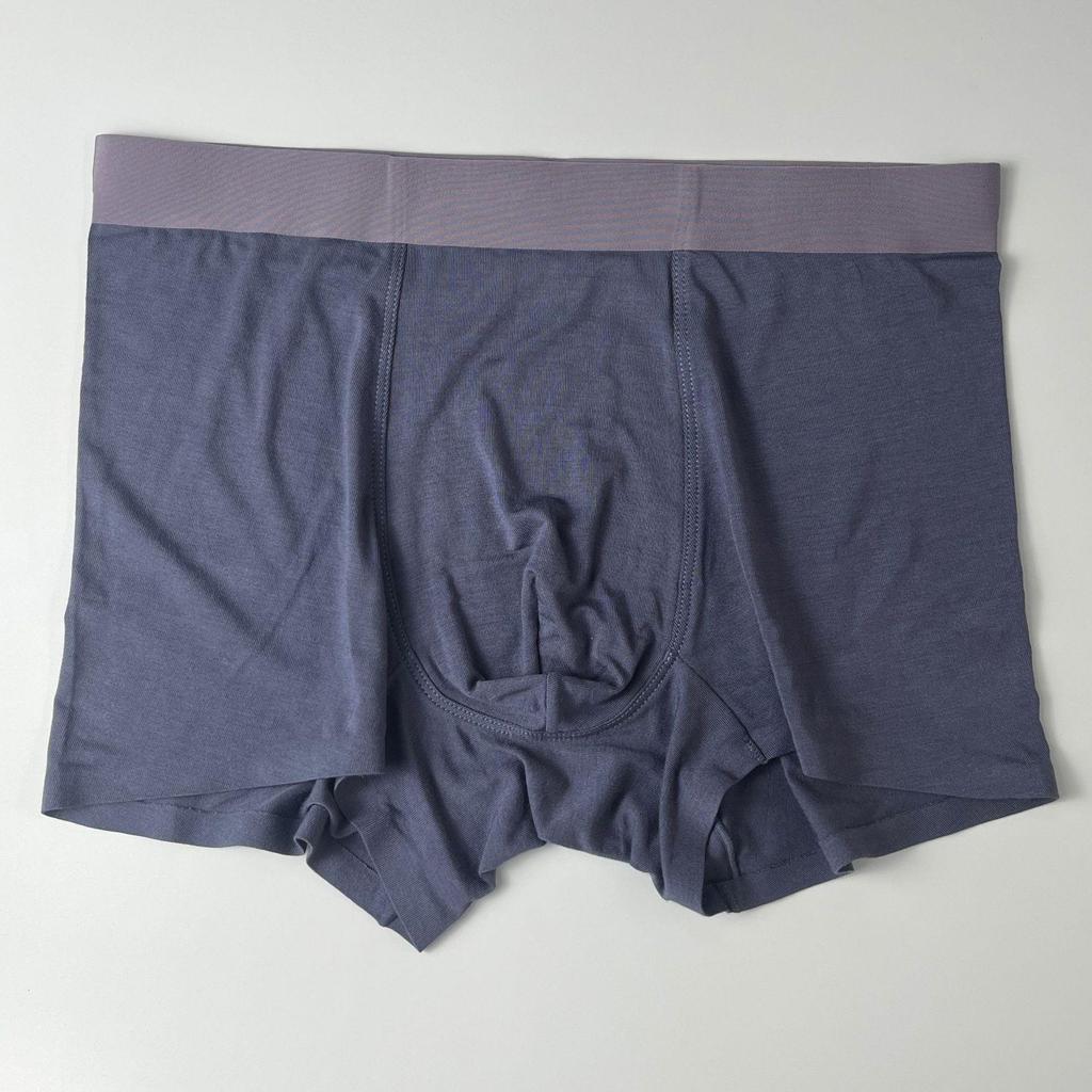 Men's Seamless Modal Boxer Briefs with Antibacterial Crotch - 2025 Edition, In Stock