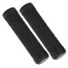 ZTTO Bicycle AntiSlip Grips Mountain Bike Handlebar Double Locking Grips with End Plug(Black )