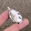 Rhodochrosite Gemstone Handmade 925 Sterling Silver Jewelry Pendant 1.81" KKG-387