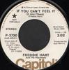 7inch Record FREDDIE HART & THE HEARTBEATS - If You Can't Feel It (It Ain't Ther P3730PROMO Capitol Records 1973 US Folk Used