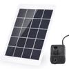 Solar Water Pump Kit Solar Fountain Pump for Bird Bath with 3W 5V Solar Panel 7 Nozzles Max. Water
