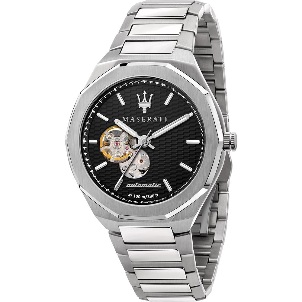 Maserati Мужские автоматические часы Stile Black Metal R8823142002