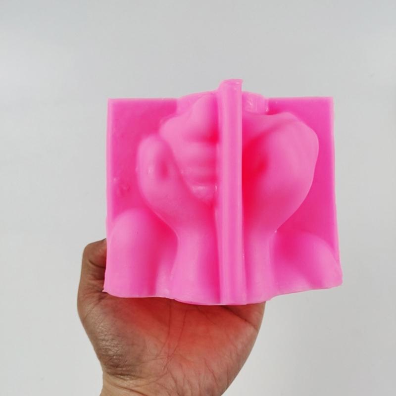 Силиконовая форма для цветочного горшка, бетонная цементная форма для горшка для растений, форма для цветочного горшка, форма для эпоксидной смолы, держатель для кистей для макияжа, форма-органайзер