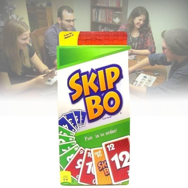 Захватывающая карточная игра Skip Bo, идеально подходящая для семейного веселья и дружеских посиделок