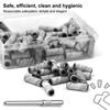 Versatile 3mm Nail Drill Bits 50 Pcs Set Effective Sanding Bands for Gel Acrylic Polish Treatment