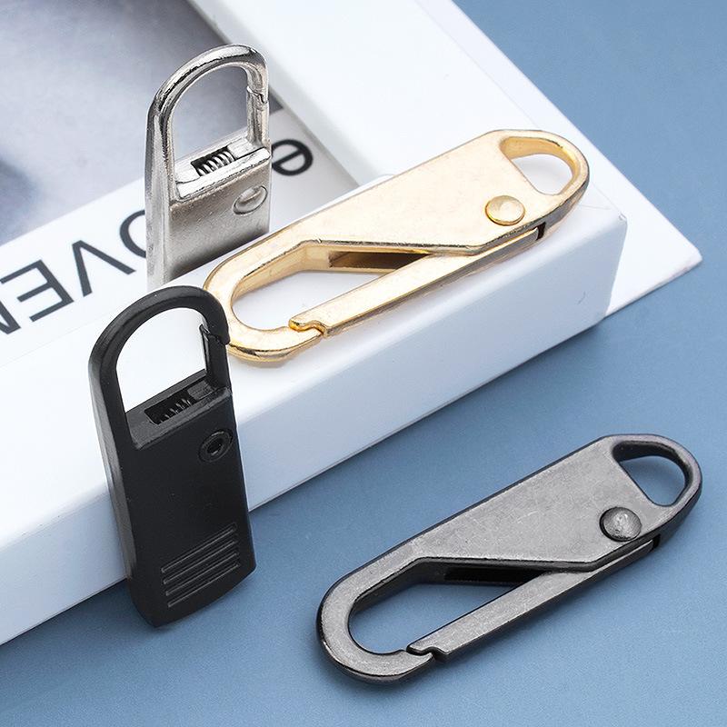 2Pcs Universal Removable Pull Tab Zipper Head Accessories Detachable Zipper Puller