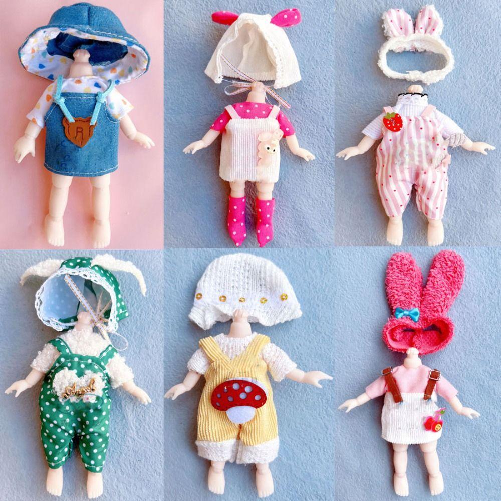 10 стилей одежды для кукол, платья Obitsu 11 Ob11 Doll/ Ob11 Gsc 1/12 Bjd Molly Body