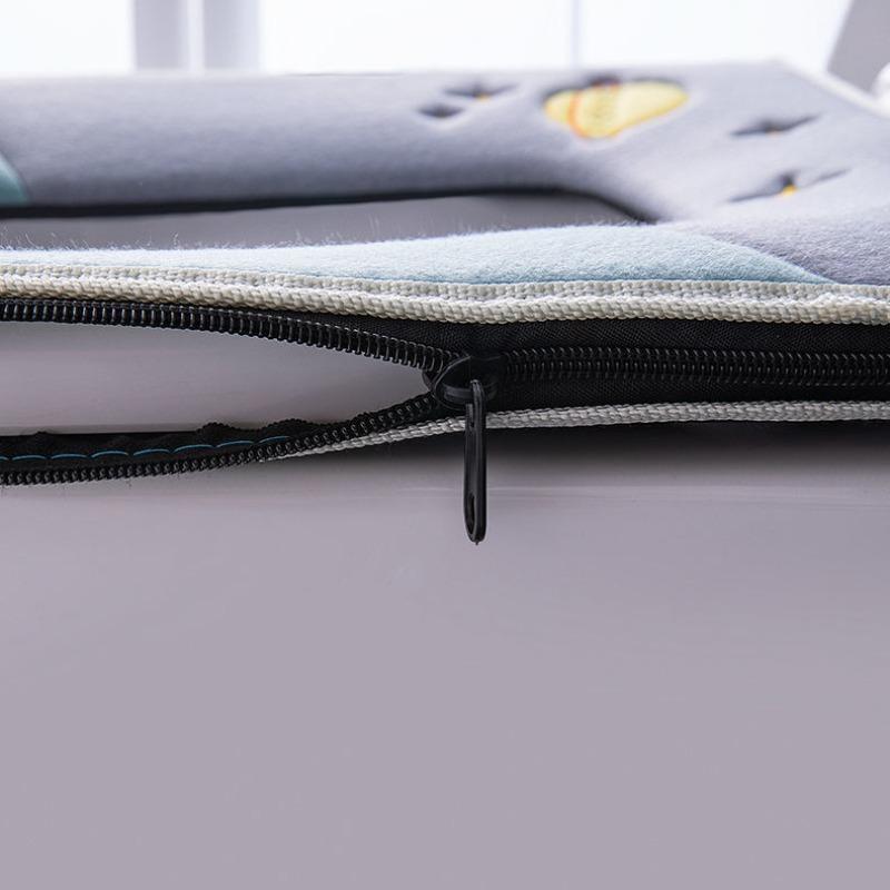 Универсальная подушка для табурета Полностью закрытая подушка для табурета Утолщенный чехол для табурета с рисунком Водонепроницаемая подушка с застежкой-молнией