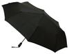 Knirps Folding Automatic Type Imported Large Size Big Duomatic Safety Diameter Black Umbrella, One-Touch Open/Close [Regular Product] [8 Ribs, 123cm]