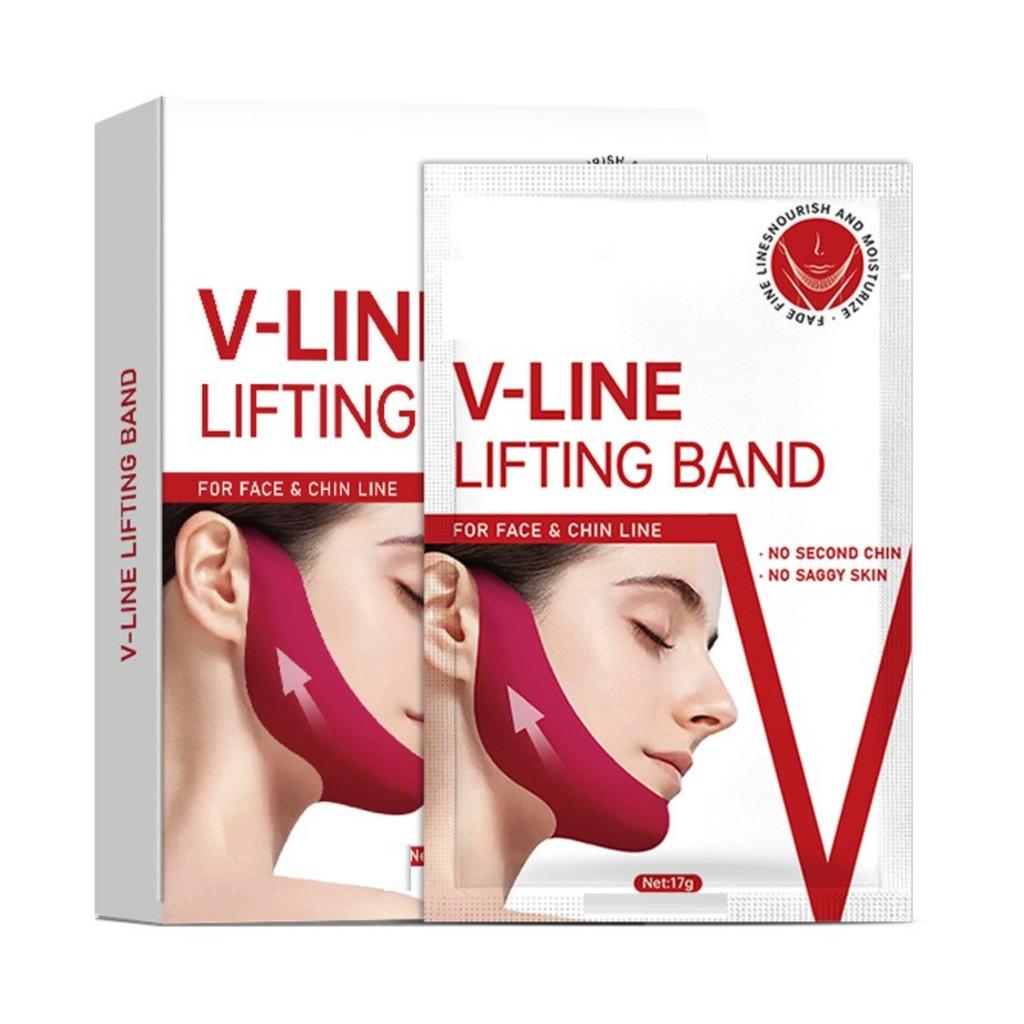 Double Chin Eliminator V Line Shaping Face MasksToning Hydrogel Collagen Mask With Hyaluronic& Centella AsiaticaNeck Lift Tape Face Patch5ML