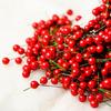 30 шт. Мини-красные искусственные цветы в виде ягод и падуба, домашний декор своими руками MIT