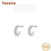 Tancise 925 Sterling Silver Zircon Earrings Drop Earrings For Women Wedding Party Gifts
