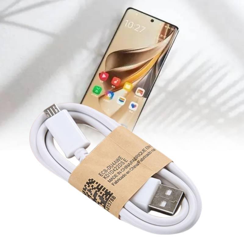 Премиальный белый 1-метровый кабель Micro USB для зарядки телефонов Samsung S4, Honor, Xiaomi, Android