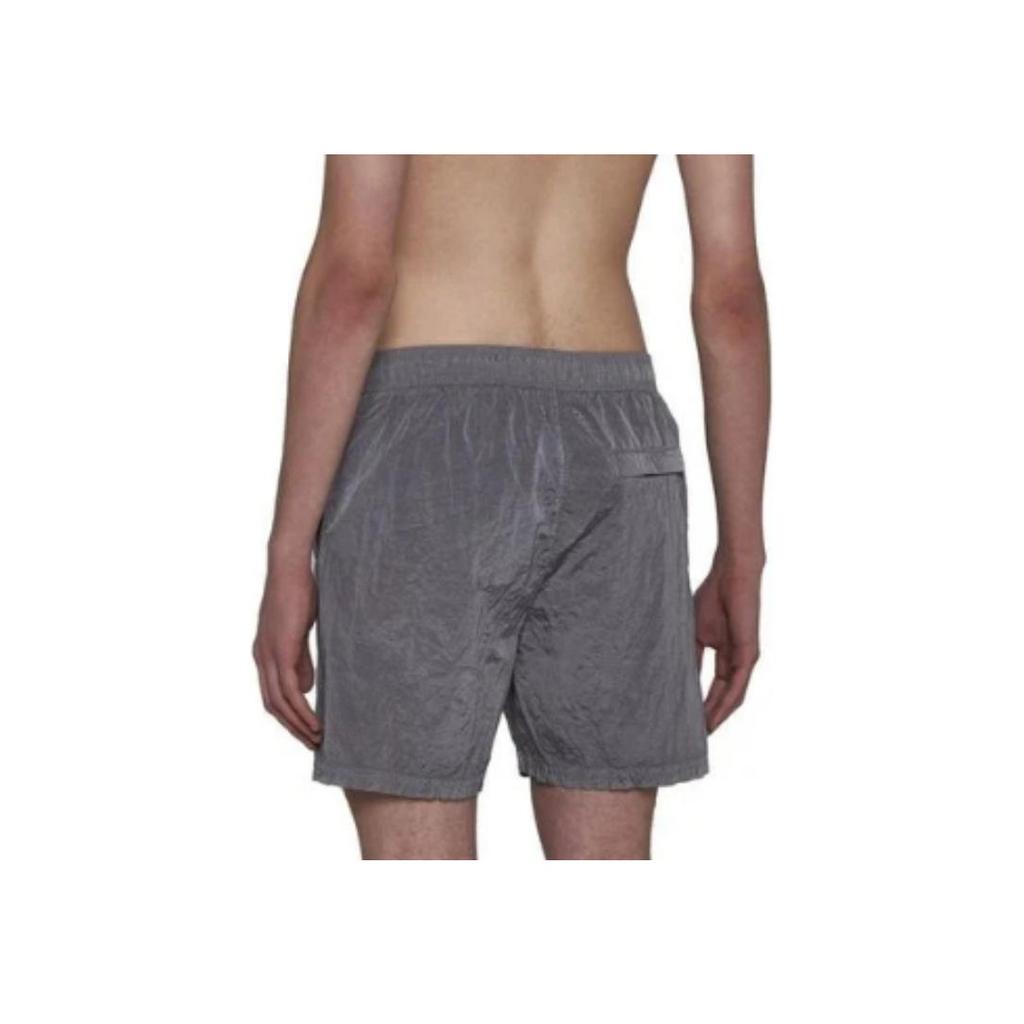 STONE ISLAND Мужские плавательные шорты regular fit из нейлона Dust Streetwear 8015B0943-V0064