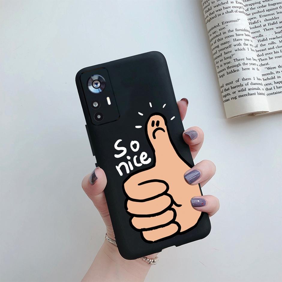 For Xiaomi 12T Case On Xiaomi 12T Pro Back Cover Cute Cartoon Silicone Soft TPU Protective Bumper For Xiaomi 12Tpro Phone Fundas