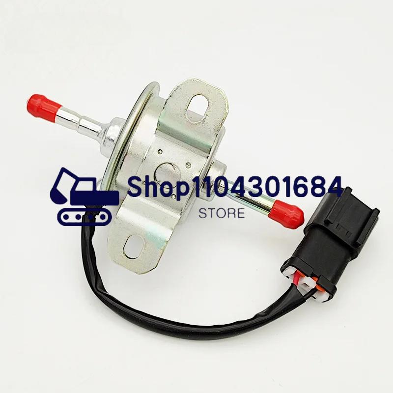 For Excavator Parts Car 12V 24V Fuel Feed Pump Electronic Fuel Pump Low Pressure 129612-52100 3TNV88 4TNV98 Takeuchi TB230 Daewo