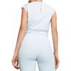Puma Studio Yogini Lite однотонный топ для йоги для женщин светло-голубой 524637-69