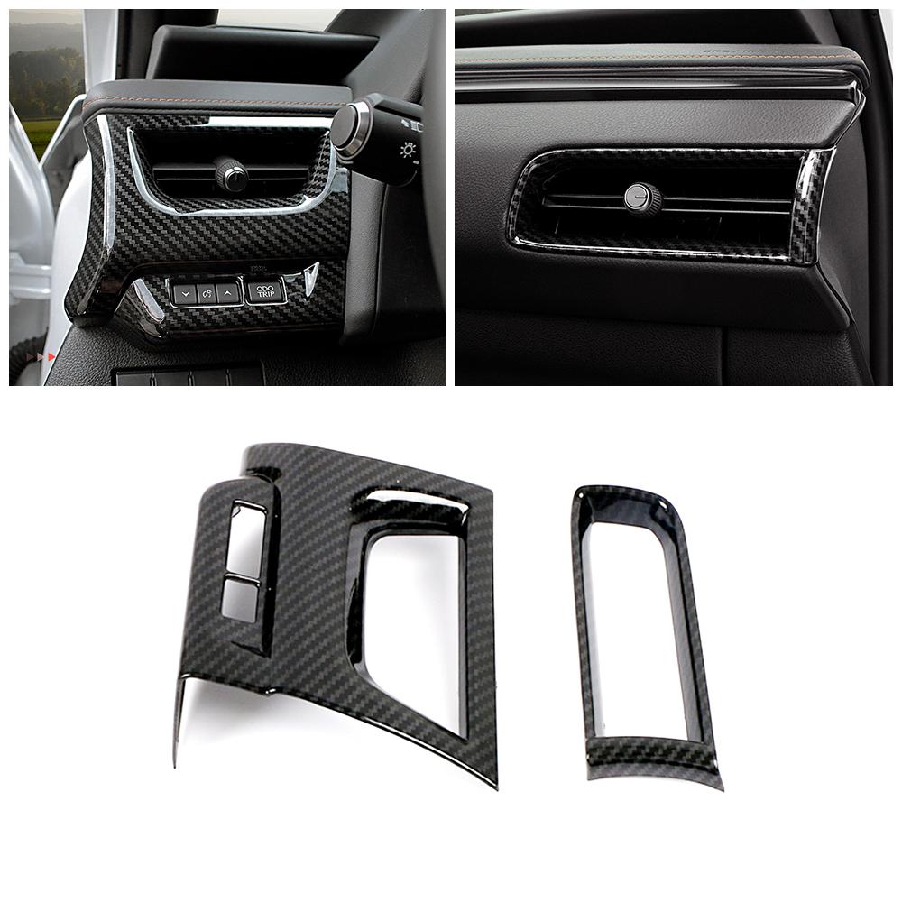 Для Lexus UX UX200 UX250 2018-2024 приборная панель боковая AC кондиционер выходное отверстие вентиляционная крышка отделка ABS интерьер модификация украшения ремонт