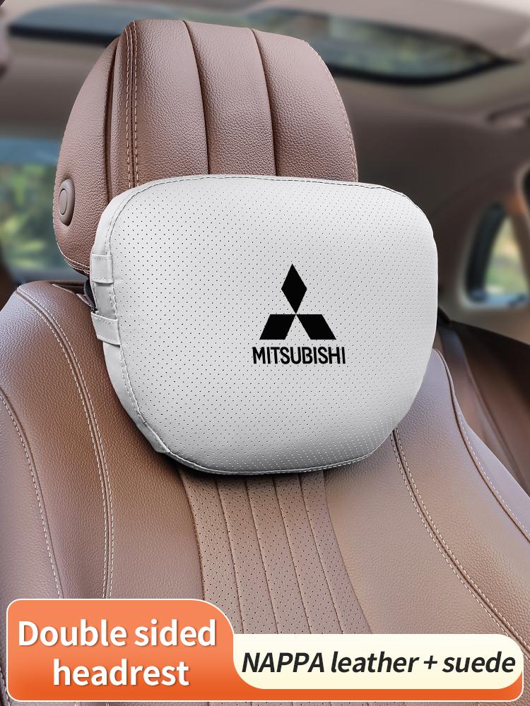 sdvc10 Car Headrest Neck Support Lumbar Rest Cushion Neck Pillow For Mitsubishi Outlander Pajero Asx Lancer Evolution X L200 Ralliart