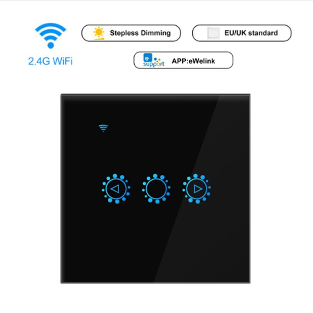 Умный свет   Диммер 3-позиционный настенный Wi-Fi лампа Светодиодный свет Сенсорный   Голосовое управление Приложение для телефона   Свет Совместимый с    Home