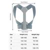 Breathable Back Support Belt Invisibility Corrector Corset Back Neck Brace  Spine Support