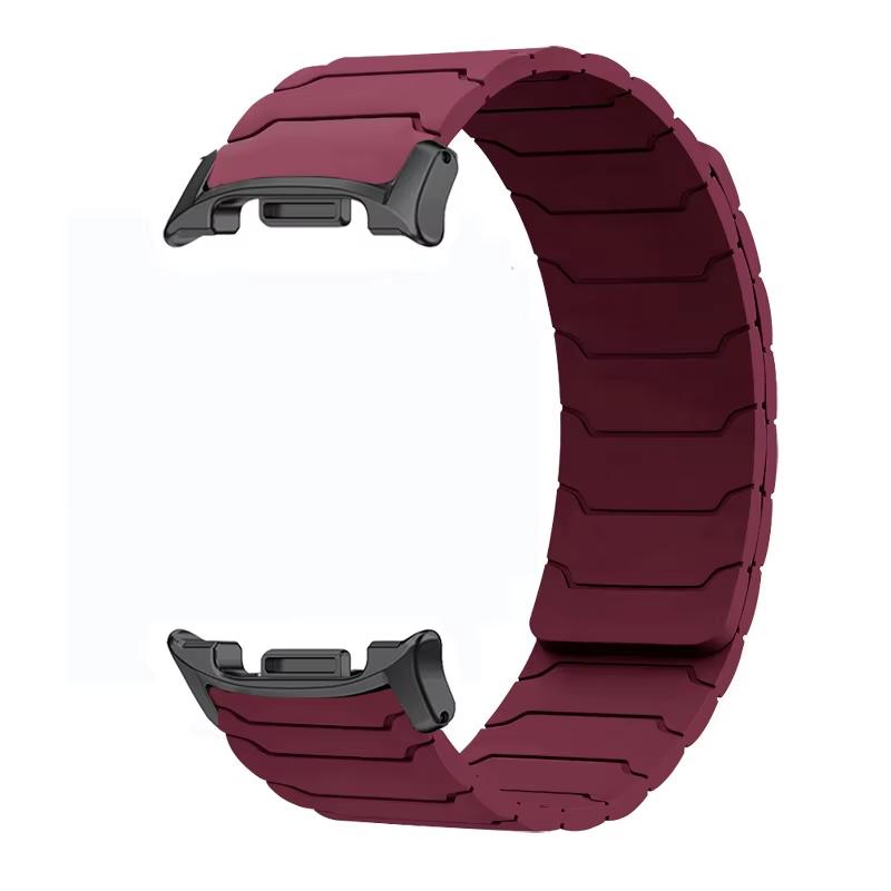 Силиконовый ремешок для Samsung Galaxy Watch 8 40 мм 44 мм 8 Classic 46 мм Спортивный магнитный браслет Galaxy Watch Ultra 2026 47 мм Correa