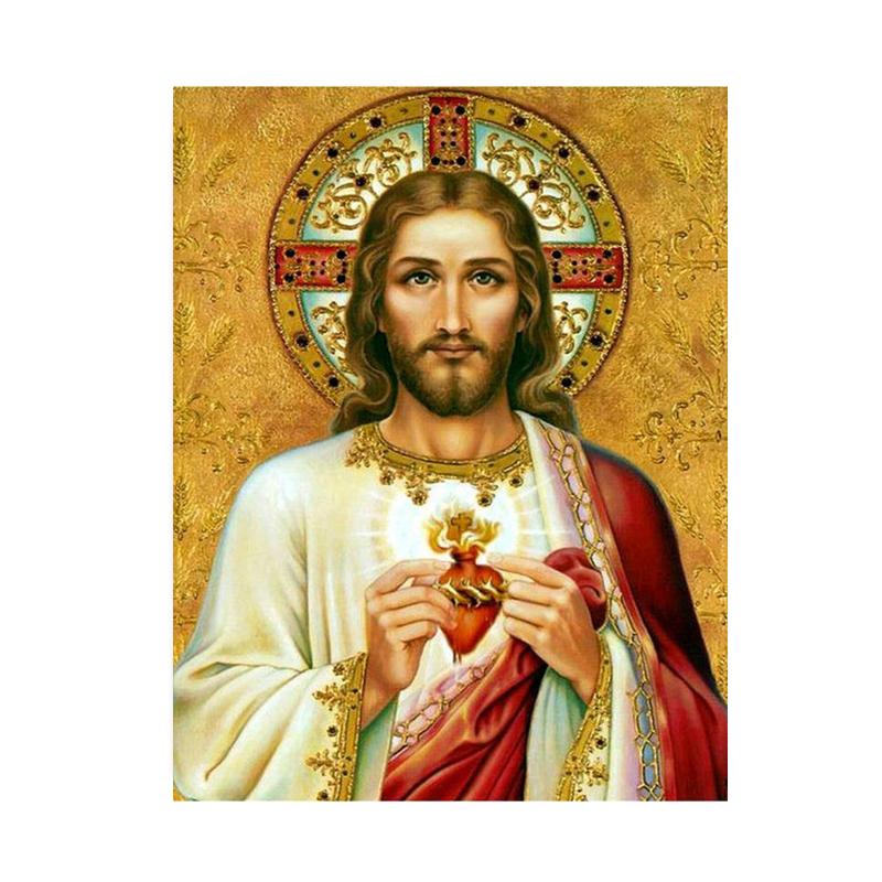 Плакат с изображением Иисуса и принты, христианская картина на холсте, настенные художественные картины для гостиной, спальни, украшения дома, подарки