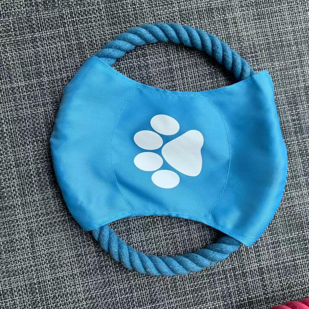 Durable Bite Resistant Dog Flying Disc Pet Molar Throwing Training Toy