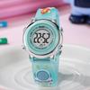 Fresh and Cute Macaron Color Astronaut Electronic Display Silicone Strap Watch for Students Graduating In the Season