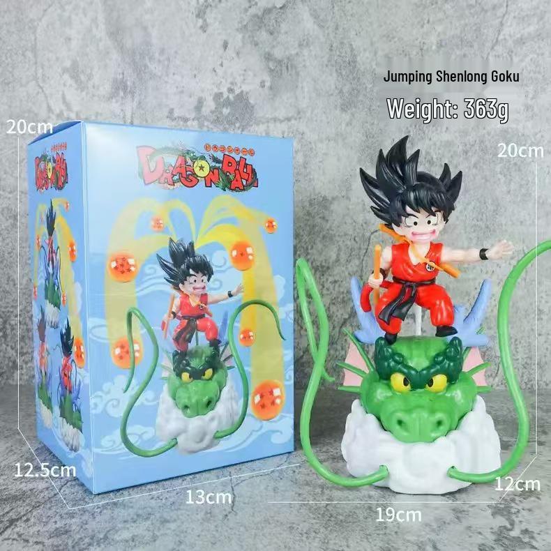 Dragon Ball GK Белая дыра Сидящий Гоку и Вегета Фигурка Игрушка Украшение Подарок на день рождения