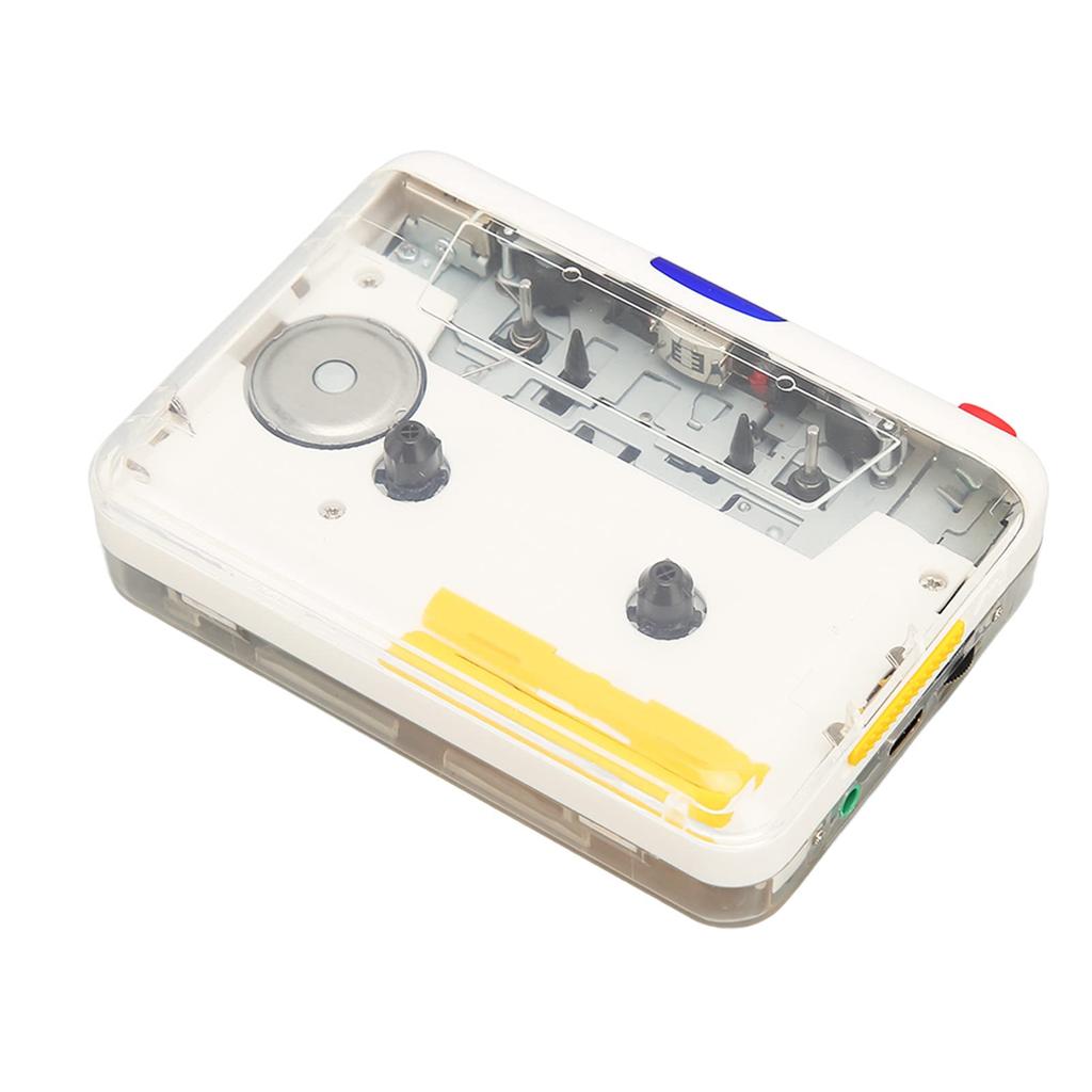 Acogedor Portable Cassette Player with Converts Old Tapes and Cassettes to Captures via Tape to MP3 Compatible with Windows and OS X Headphones, MP3,