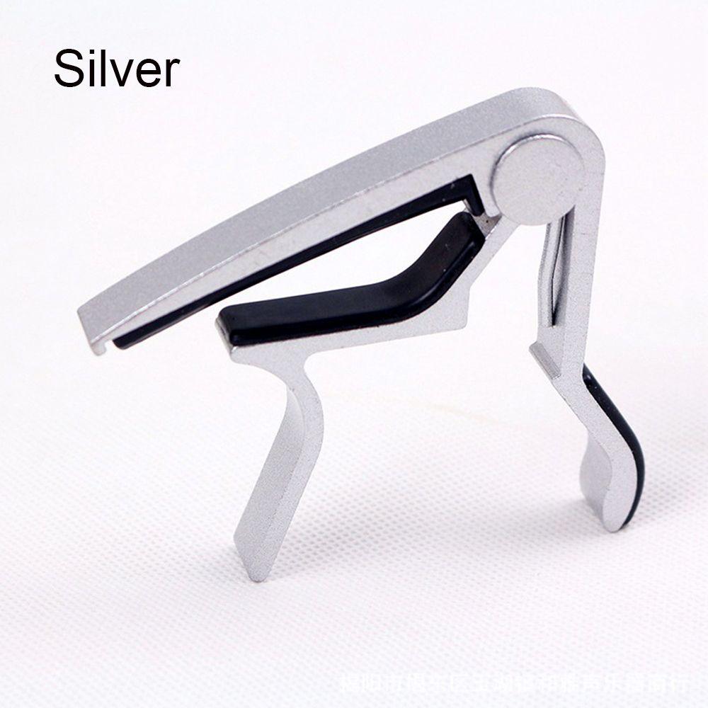 Portable Replacement Spring Trigger Fast Release Guitar Capo Aluminium Alloy Key Clamp Quick Change