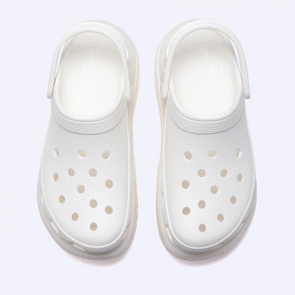 Crocs Classic Mega Crush Clogs White 207988 100