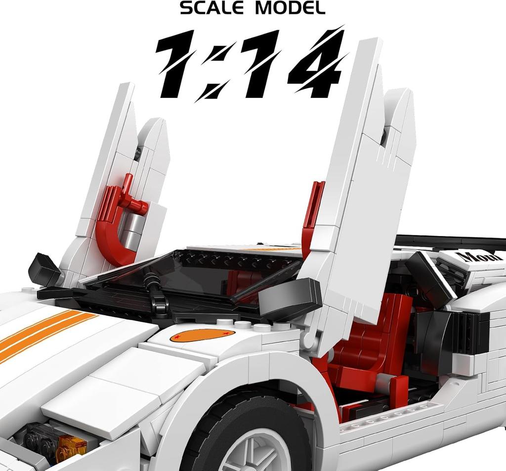 Mold King 10045 Technik Super Car Building Blocks, 1349 деталей для взрослых и молодежи, набор игрушечных строительных блоков для модели спортивного автомобиля от 14 лет и старше