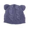 Cat Ear Beanies Winter Crochet Lugs Anime Knitted Hats Women's Solid Color Warm Gilrls Lady Kawaii Bonnet Femme Wool Caps