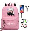 Anime Backpack Children Teenager Cartoon Bagpack Waterproof Students Boys Girls Schoolbag School Bag Mochilas