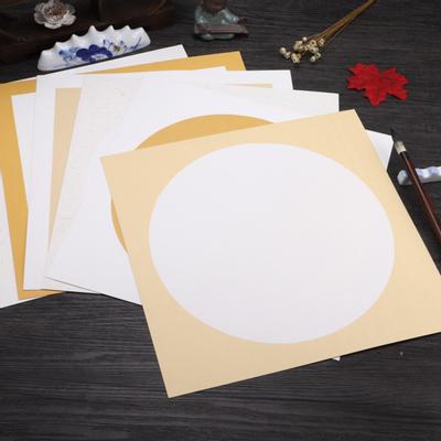 10 шт./компл., китайская художественная бумага, коллекционная толстая кисть в рамке, пустые картоны для письма с чернилами для школы