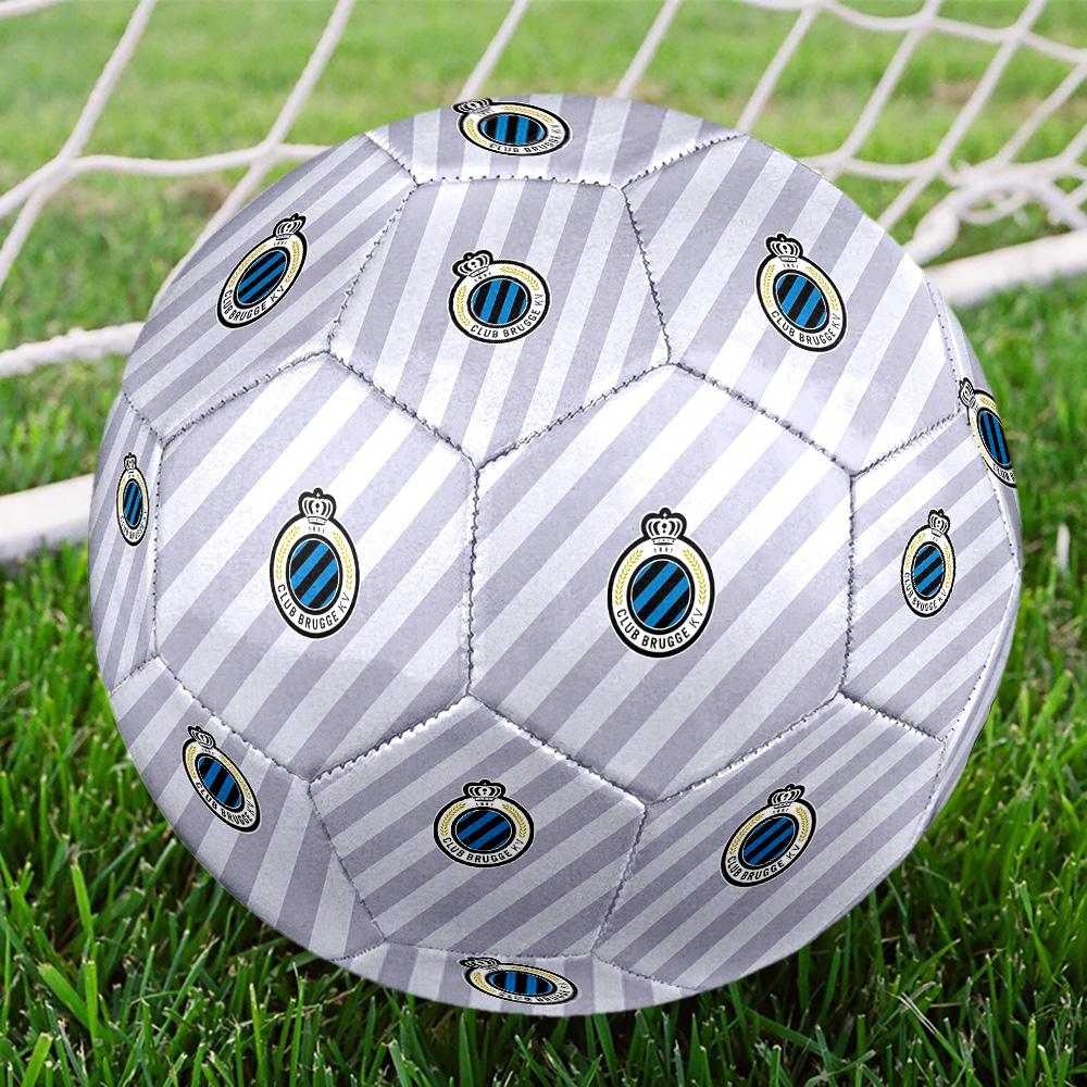 Club Brugge KVIndoor Soccer Ball Colorful All Ages Machine Stitched PVC Competition Ready Durable High-Bounce