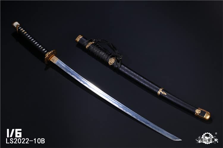 Accessories for Heavy Industries LOGSHANJINSHU Metal Sword for Japanese Samurai Japanese Sword Tachi 2024 Shipping Sheath Matte Version [TOYBARJAPAN]