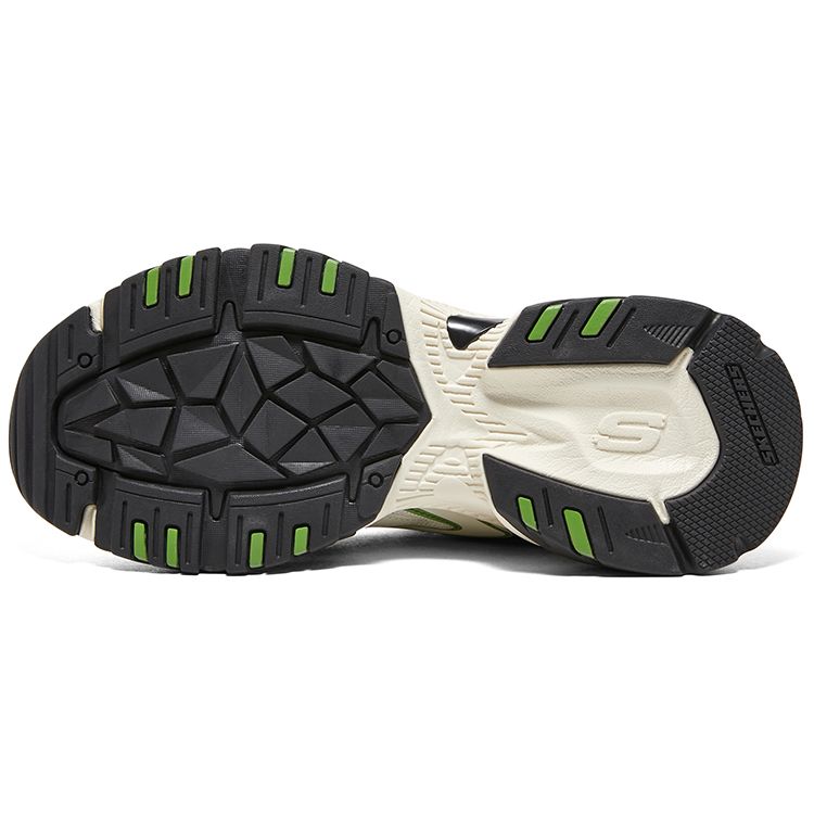 Skechers Stamina V2 Mecha Shoes II Удобные Модные Сетчатые Низкие Повседневные Беговые Кроссовки Женская кроссовка Черно-белый 896245-NTBK