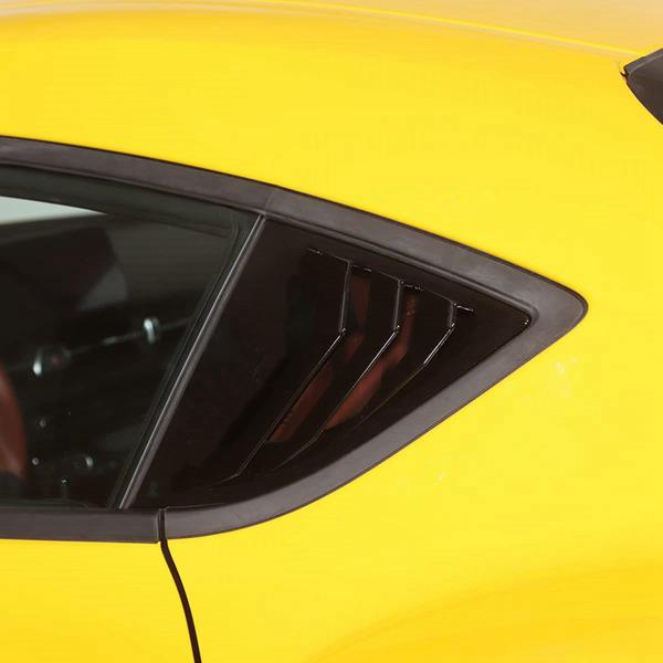2-Piece Decorative Triangle Window Louvers for 2019-2025 Toyota Supra GR A90/A91.