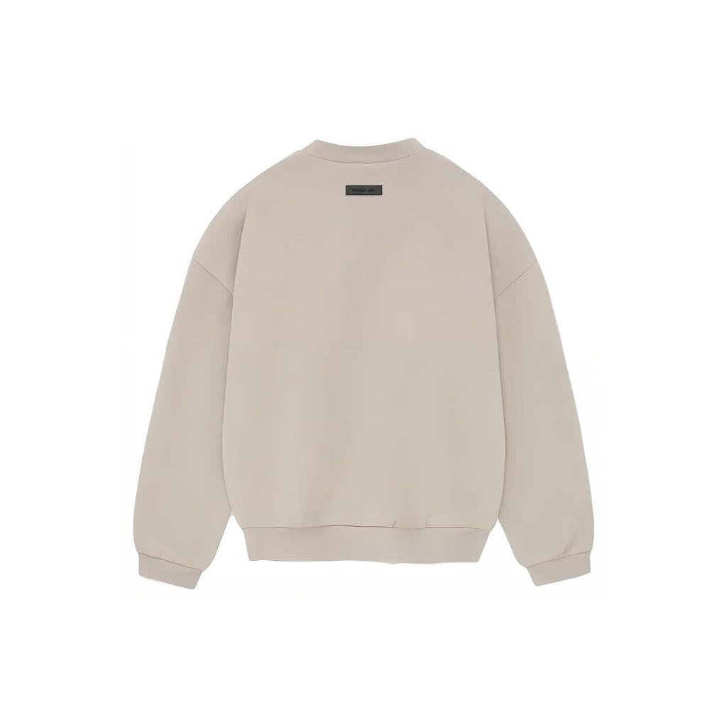 Fear of God Мужские топы с круглым вырезом Essentials Silver Cloud, серые 192BT232042F