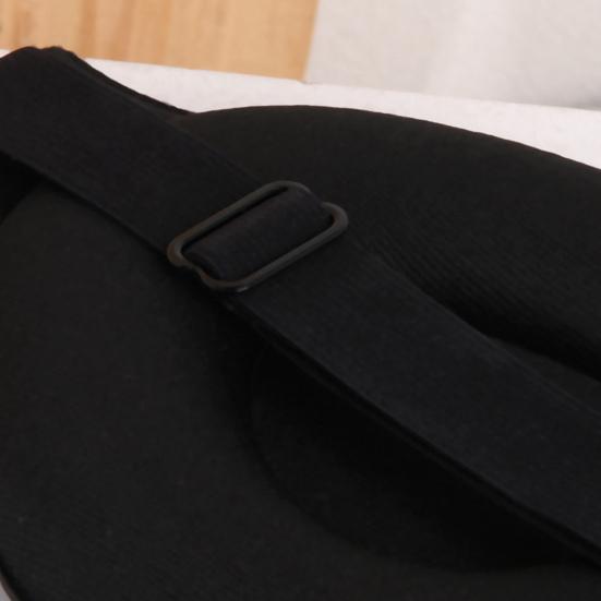 Zero Eye Pressure 3D Sleep Mask 1 Light Blocking Night Blindfold Skin-Friendly Breathable Eye Shade