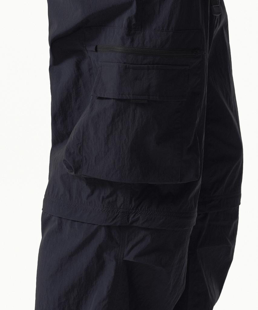 MUSINSA STANDARD [City Leisure] Wide Belted Detachable Cargo Pants [Navy]