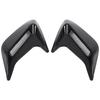 2x Car Decorative Air Scoop Outlet Flow Intake Hood Vent Bonnet Universal DIY Black