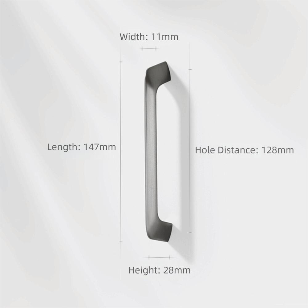 Brass Gold Finish Cabinet Door Handles Minimalist Design Kitchen Handles For Kitchen Cabinets