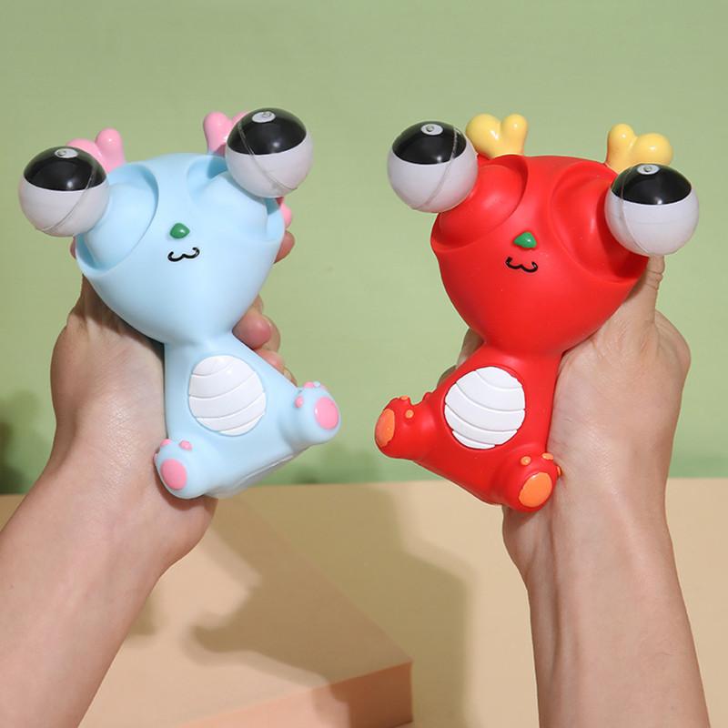 Креативная взрывная игрушка-динозавр-дракон для глаз, декомпрессионная игрушка, сдавливающая радость, сдавливающая, выпучивающая глаза, забавная, для снятия стресса, животные сенсорные игрушки